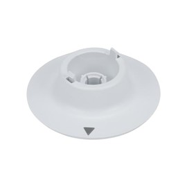 Whirlpool WP33001621 OEM Dryer Timer Knob and Skirt, White