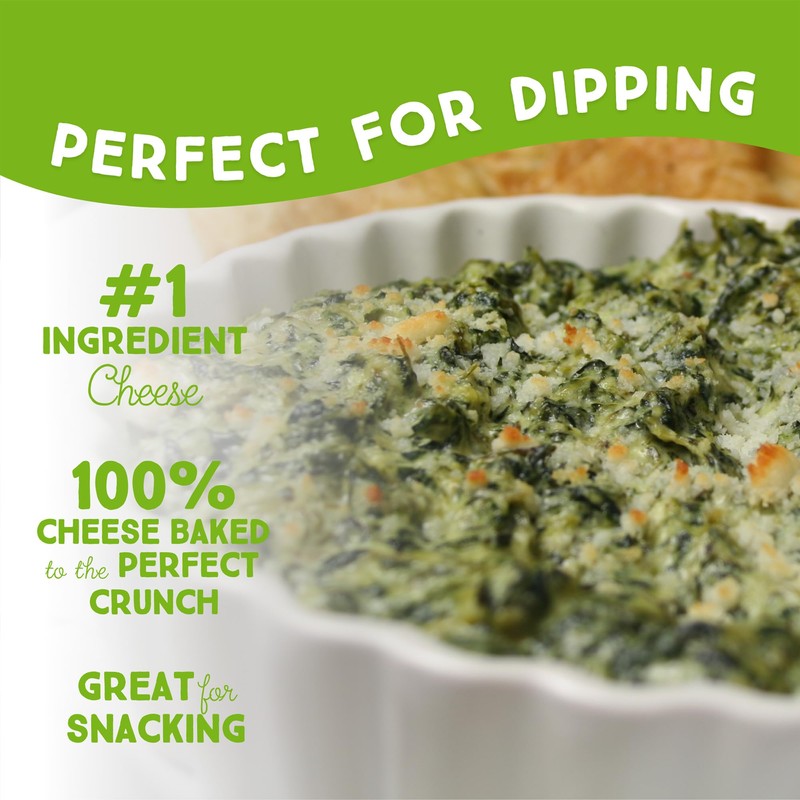 Whisps Cheese Crisps Parmesan Cheese | Protein Chips | Healthy