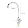 G1/2 Rotatable Faucet Laundry Pool Kitchen Sink Water Tap for