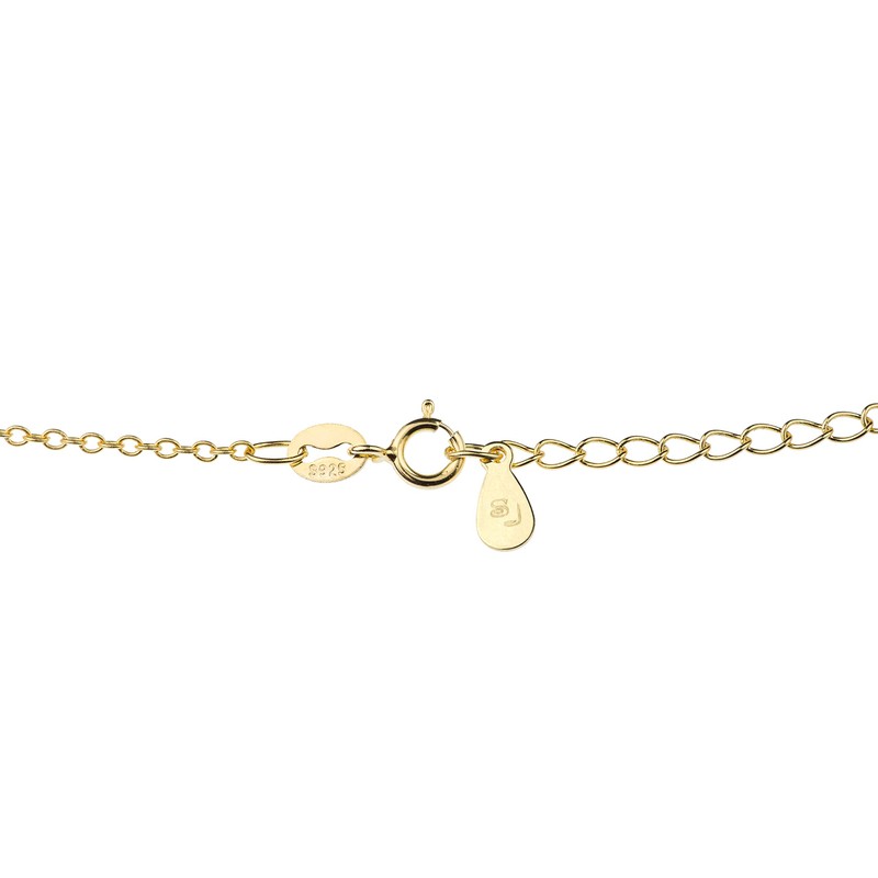 Serebra Jewelry (SJ) Caffeine Molecule Pendant with Necklace | All