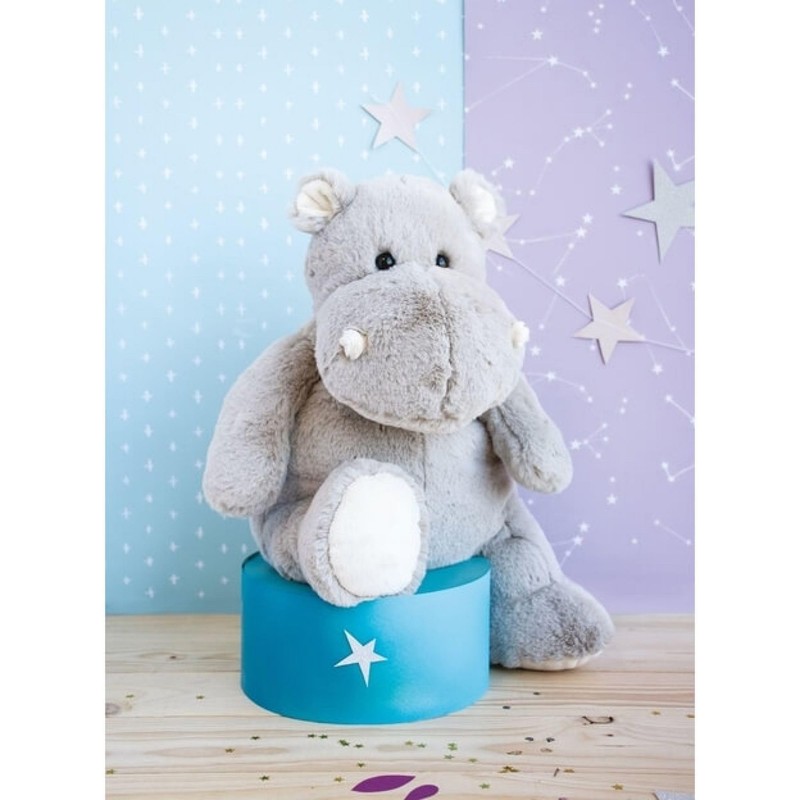 Histoire d'Ours HO2904 Hippo'dou 32 cm Grey