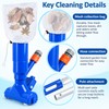 Portable Pool Vacuum Kit for Manual Cleaning – Garden Hose