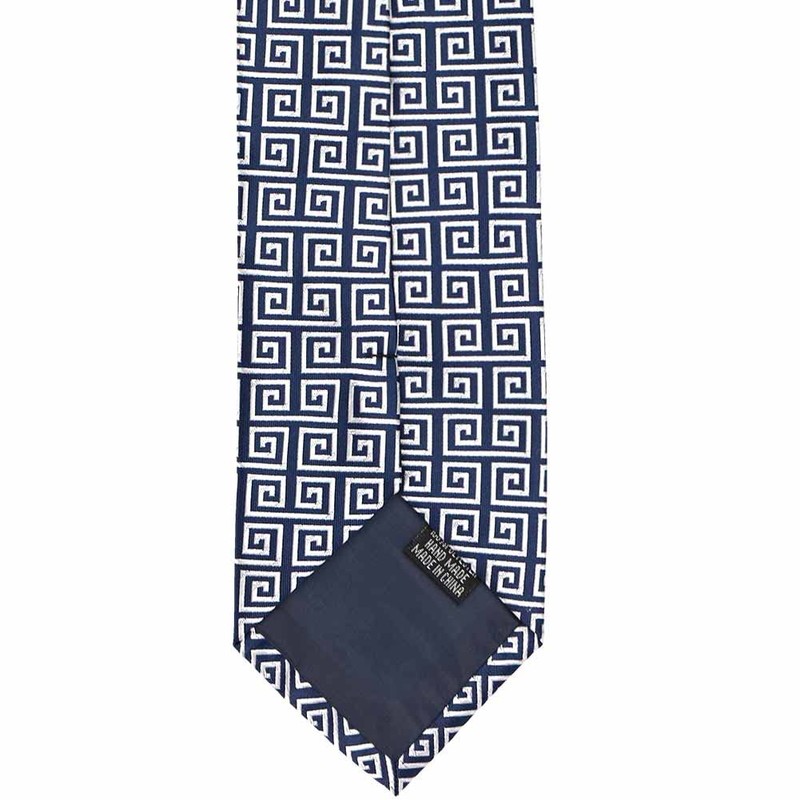 tiemart Greek Key Necktie