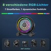 Punoge USB RGB Desk Fan - 3 Speeds Quiet Portable