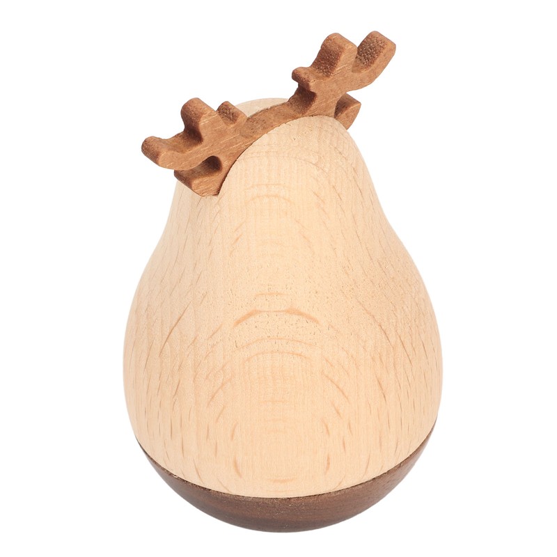 Deer Wobbler Cute Exquisite Sturdy Durable Wood Decorative Eye Catching