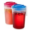 plastic water pitcher 1 gallon with lids