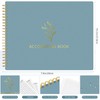 AKONEGE Accounting Ledger Book for Small Business Bookkeeping Personal Use,