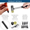 KAERKA Dent Repair Tool Kit, Contains 1PCS Rubber Hammer and