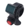 Electric Bike Thumb Throttle 3 Speed Digital Voltage Display Bicycle