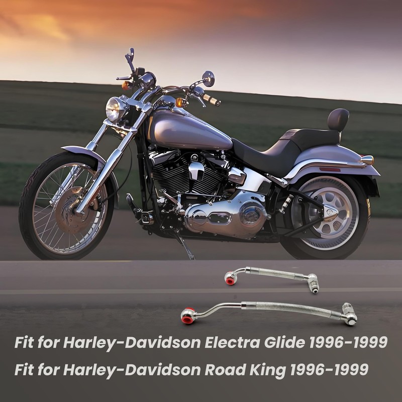 ASTROSYNC Fuel Injection Lines Fit for Harley-Davidson Electra Glide Road
