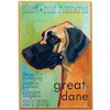 Great Dane Fridge Magnet