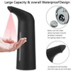 Shiphose Black Automatic Soap Dispenser Touchless, Liquid Soap Dispenser for