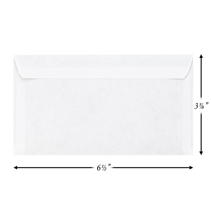 Mead #6-3/4 Envelopes, 3-5/8" x 6-1/2", Security Printed Lining for