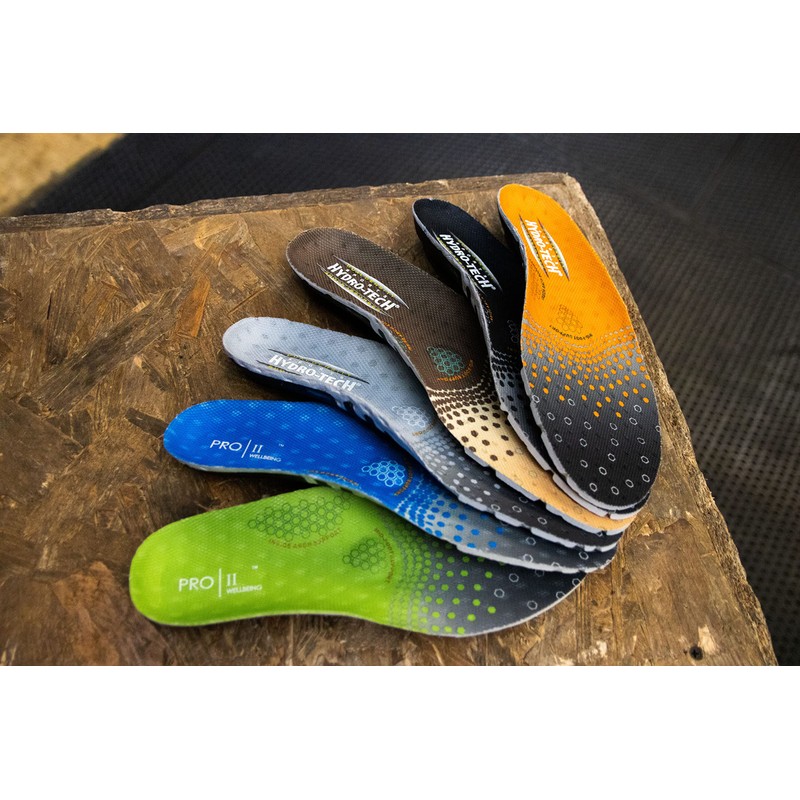 PRO 11 WELLBEING Hydro-Tech Orthopaedic Sports Insoles with Dual Layer