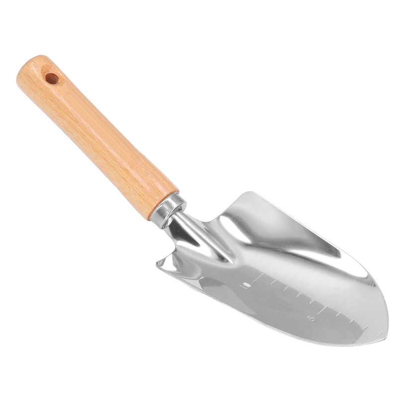 2Pcs Stainless Steel Garden Loose Soil Scoop Wearable Rope Portable
