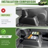 Qyebbk Trunk Organizer for 2010-2024 Toyota 4Runner 5-Seat 2nd Row(NOT