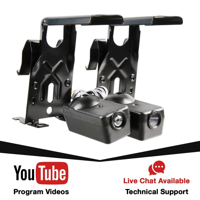 For LiftMaster 2 Garage Door Safety Sensors Eyes Bracket Kit