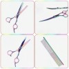 variable Kit De Tijeras Tornasol Para Estilista , Peluquero 4pz