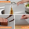 Light Gray Shelf Liners for Kitchen Cabinets Refrigerator Liners Waterproof