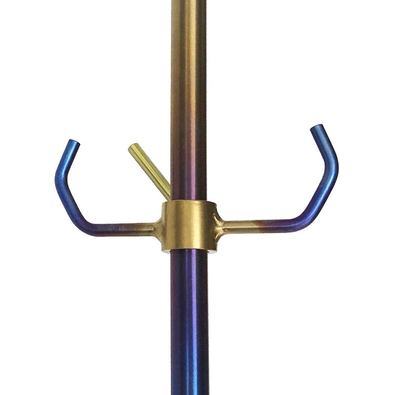 64 Titanium Rod Holder Hook Hanging Hook Diameter 0.5 inch