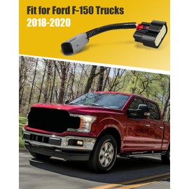 Taillight Conversion Harness Fit for Ford F-150 Trucks 2018 2019 2020 Halogen to LED Taillight Conversion Harness Converter Connector Plug Adapter w/o Bliss 2PCS Passenger Side and Driver Side