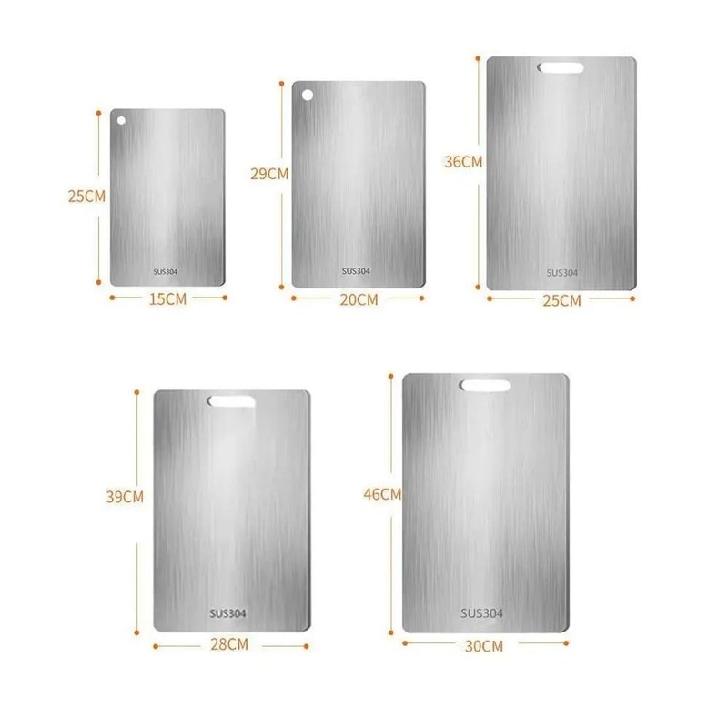 SUS 316 Titanium Cutting Board 100% Pure Titanium Cutting Boards