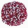 Blinginbox Glass Flatback Rhinestones Crystal Round Gems,Mid. siam,SS4/1440pcs,1.4-1.6mm