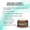 Nefertiti Kit Nefertiti Chocola-T Max Mascarilla Doble Keratina Crema para