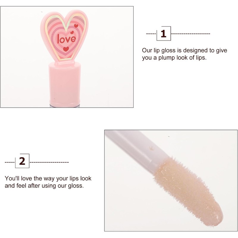 Tinte Labial Líquido de Alto Brillo Efecto Espejo y Fácil