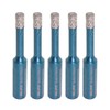 Diamond Tile Drill Bits 1/4" - MINLAYCUT 6mm 5PCS Diamond