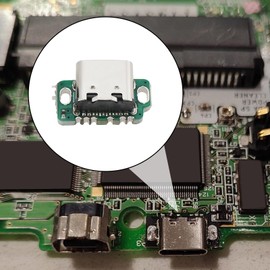 eMagTech 1 x USB-C Mod Type-C Mod Kit USB-C Charging Port DIY Interface Module Type-C Charging Port Compatible with Gameboy Advance SP Compatible with GBA SP