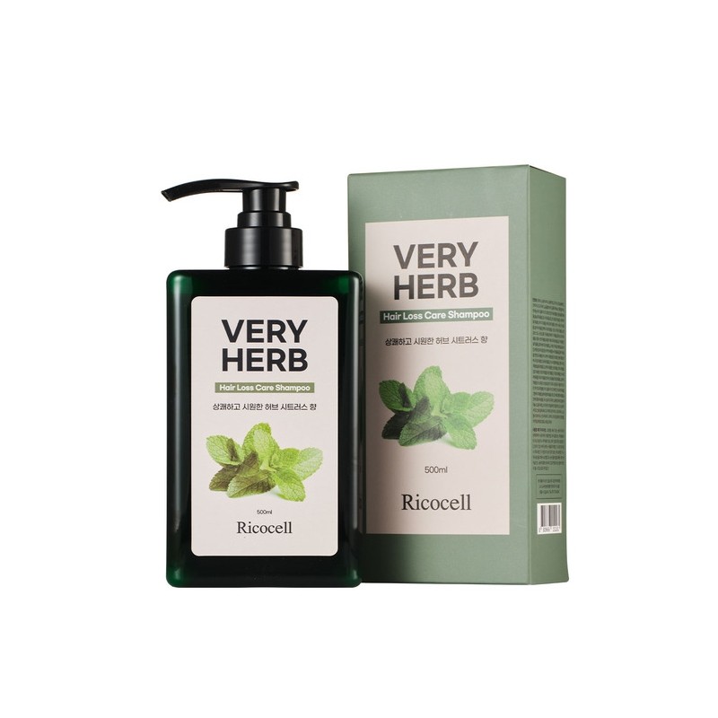 Berry Herb Hair Loss Symptom Relief Shampoo 500ml / 베리허브