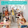 Decorably 15 Eucalyptus Classroom Posters Decor, 11x14in Matte-Laminated Inspirational Greenery