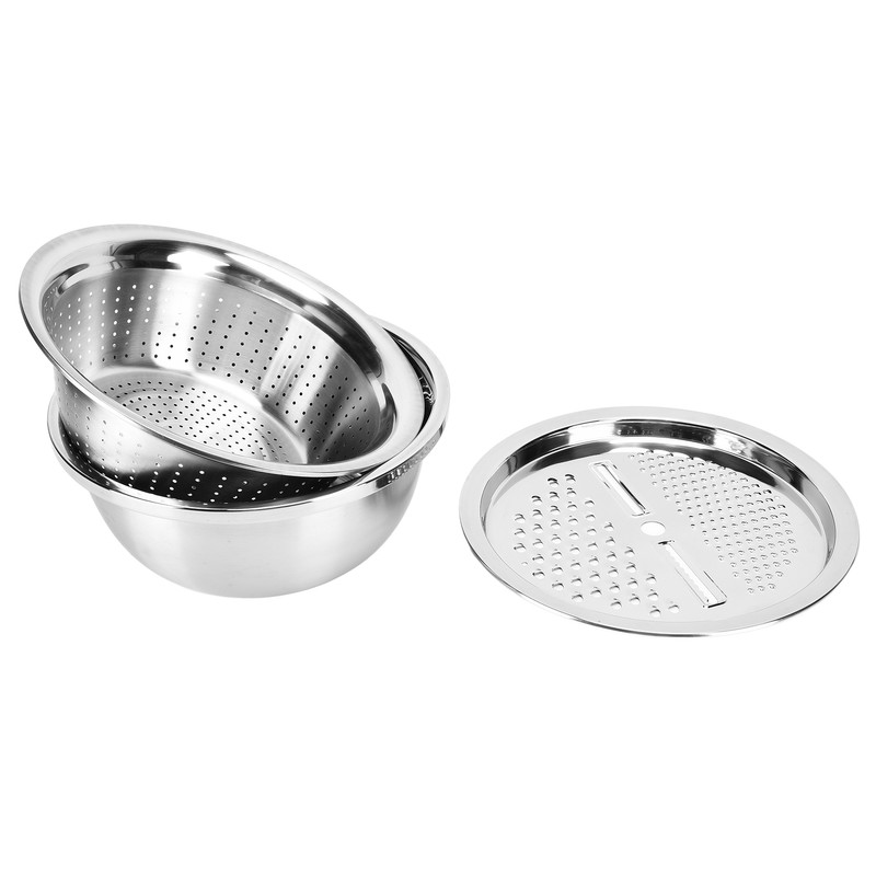 304 Stainless Steel Drain Basin 3 In 1 Set Vegetable