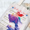 G2TUP Princess Ariel Canvas Tote Bag Ariel Fans Gift Under