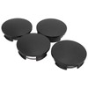 Tissting 4 Pcs Wheel Hub Caps Outer Diameter 57mm 50mm