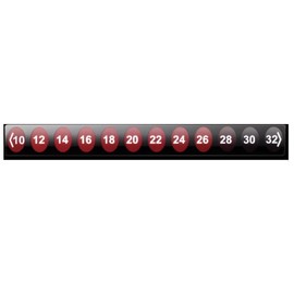 ONDOLAB Room Indicator 12LR | Reversible