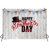 LTLYH 7x5ft Happy Father's Day Photography Backdrop Decoration Fixing Tools