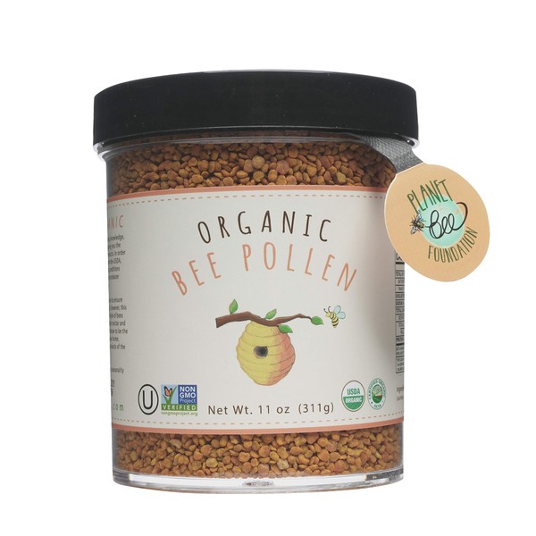 Greenbow Organic Bee Pollen - 100% USDA Certified Organic, Non-GMO,