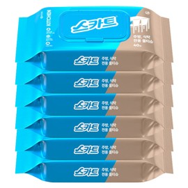 Scott kitchen and table wet wipes 40 sheets x 6 / 스카트 주방,식탁 전용 물티슈 40매 x6개