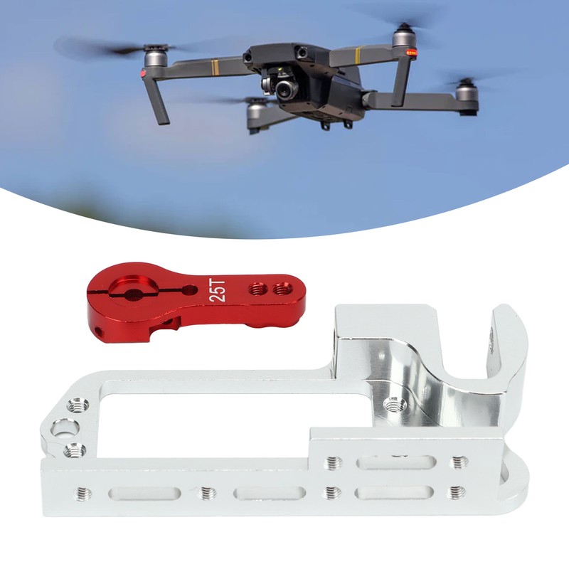 RC Servo Mount Bracket with 25T Arm Aluminum Alloy Anti