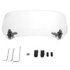 Keenso Motorcycle Windscreen Deflector, Universal Motorcycle 28 mm Wind Deflector