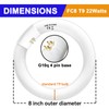 FC8T9/CW 22W and FC12T9/CW 32W Cool White Set, 8 inch