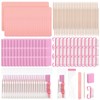 100 Sets Disposable Manicure Kit Basics 4 Piece Nail Kit