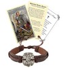 St Michael Bracelet - with St Michael Prayer Card, The