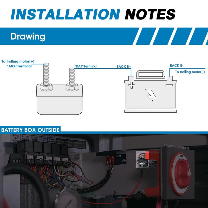 GLOSO E511 Stud Type Circuit Breakers, Auto Reset (T1), No