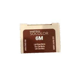MATRIX SOCOLOR Light Brown Mocha 6M Permanent Cream Color 3 Oz~ NEW