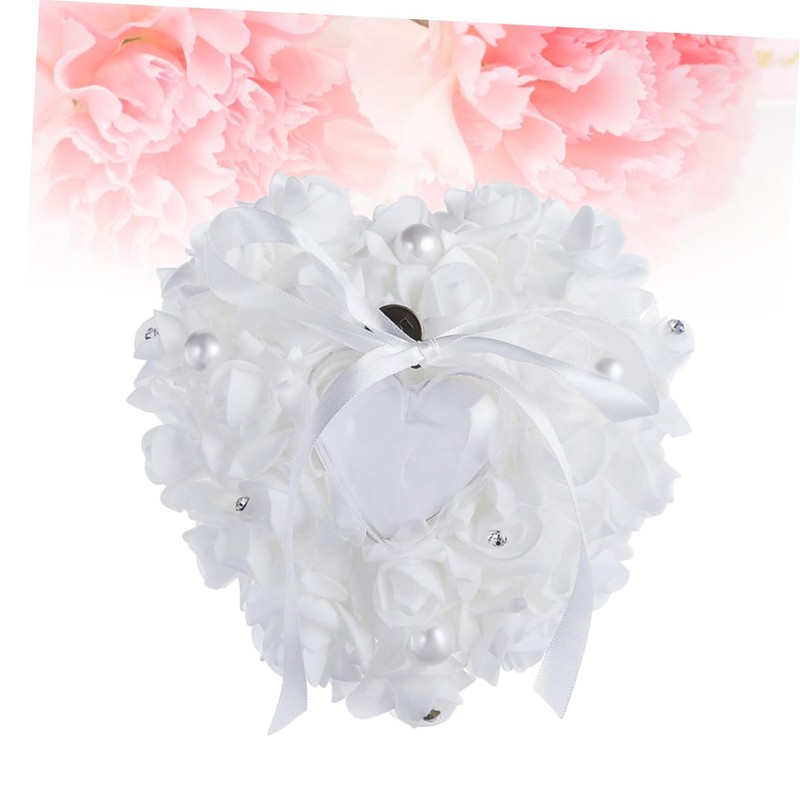 LABRIMP -Shaped Wedding Box Elegant Rose Flowers for Valentine's Day