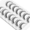 JIECAI Lashes Wispy False Eyelashes Mink Eye Lashes Manga Fake
