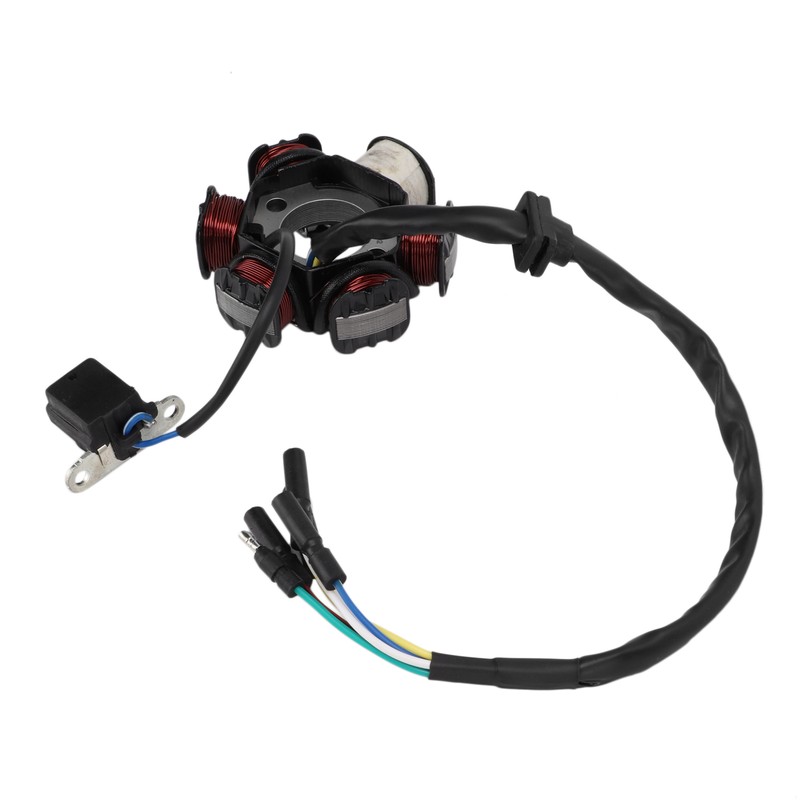 6‑Coil Magneto Stator 5 Wires Generator for GY6 50cc 70cc
